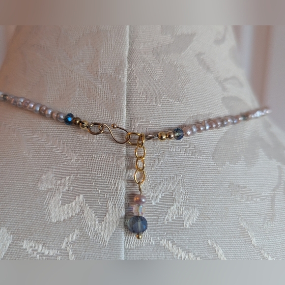 NWOT Vintage Rose Fresh Water Pearl Necklace - Picture 12 of 14